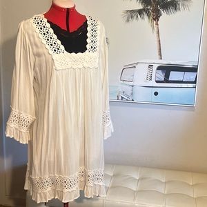 White Dress or Swimsuit Coverup